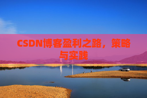 CSDN博客盈利之路，策略与实践